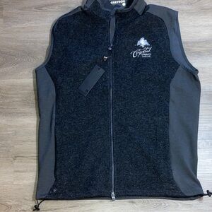 Greyson Black & Grey Sequoia Luxe Vest Mens Size Large